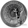 INCA EMPIRE Multiple Layer 1 Kg Kilo Moneda Plata 20$ Samoa 2025