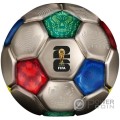 FIFA SPHERICAL FOOTBALL 3 Oz Moneda Plata 10$ Solomon Islands 2026