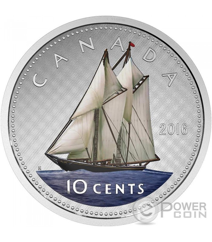 10 CENTS Bluenose Big 5 Oz 10 Cent 2016