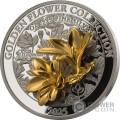 MAGNOLIA Golden Flower Collection 1 Oz Moneda Plata 5$ Samoa 2025