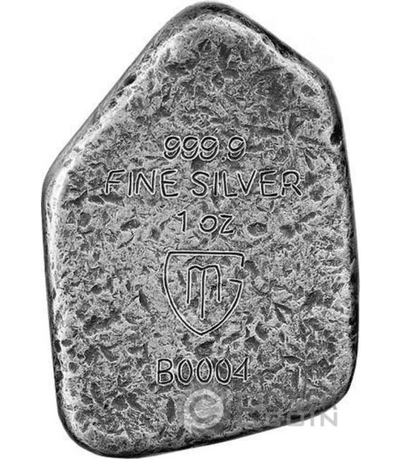 INGWAZ Cast Rune 1 Oz Medaglia Argento 2025