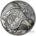 FUKUSHIMA Human Tragedies 2 Oz Moneda Plata 5$ Niue 2024