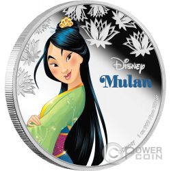 SNOW WHITE Disney Princess 1 oz Silver Proof Coin 2$ Niue 2015