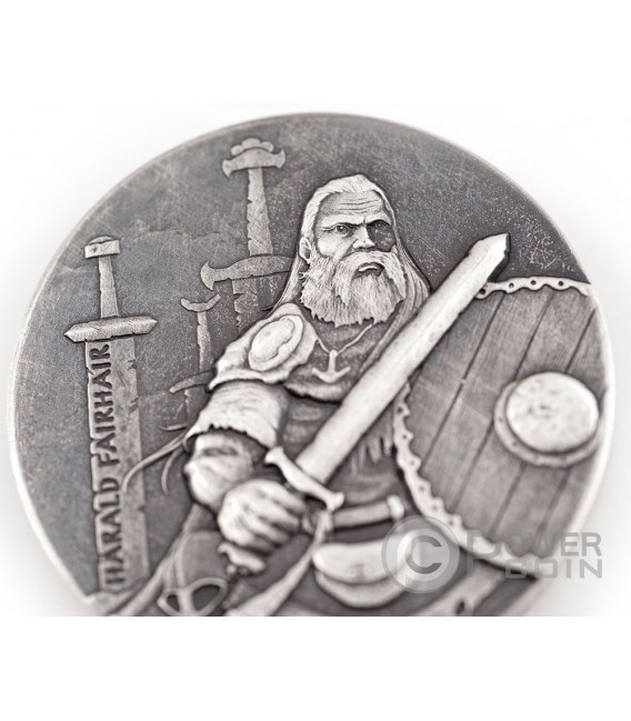 2016 Vikings, Bjorn Ironside 2 oz Silver Coin