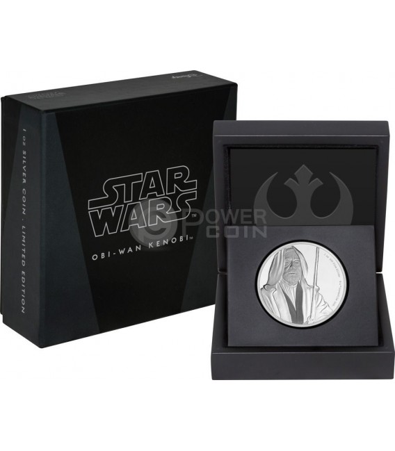 OBI WAN KENOBI Jedi Master Star Wars Classic 1 Oz Silver Coin 2