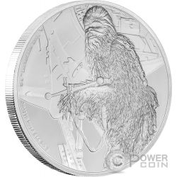 YODA Star Wars Classic 1 Oz Silver Coin 2$ Niue 2016