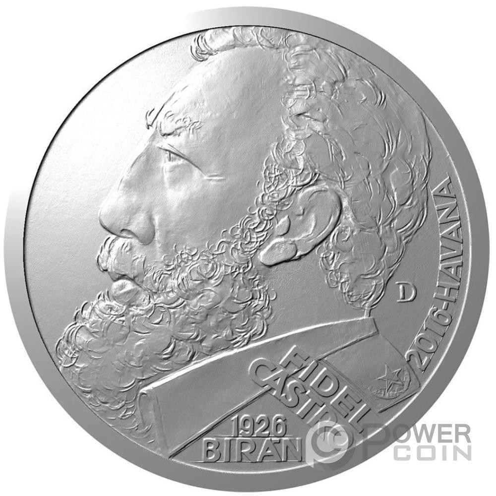 FIDEL CASTRO Cult of Personality 1 Oz Silver Medal 2024